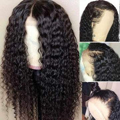 14A 13x4 Frontal Wigs Deep Wave