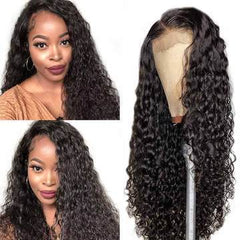 14A 13x4 Frontal Wigs Water Wave
