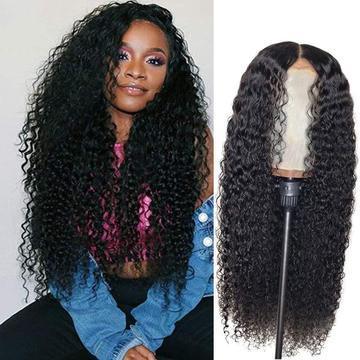 14A 13x4 Frontal Wigs Kinky Curly