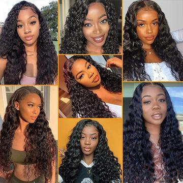 14A 13x4 Frontal Wigs Loose Wave