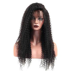 14A 13x4 Frontal Wigs Kinky Curly
